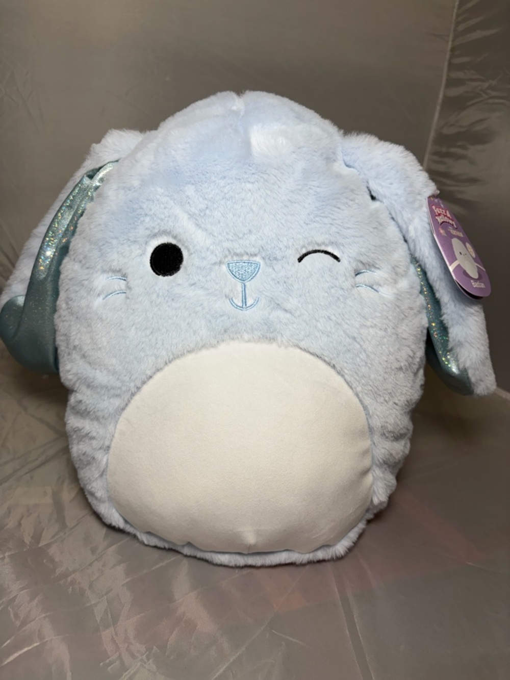 NWT Squishmallows FuzzAMallow  12‎ inch Bastian Spring Walmart Exclusive